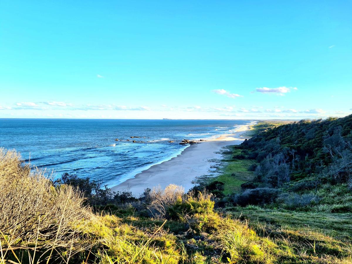 Bush regeneration activities with camping at Kylies beach campground.